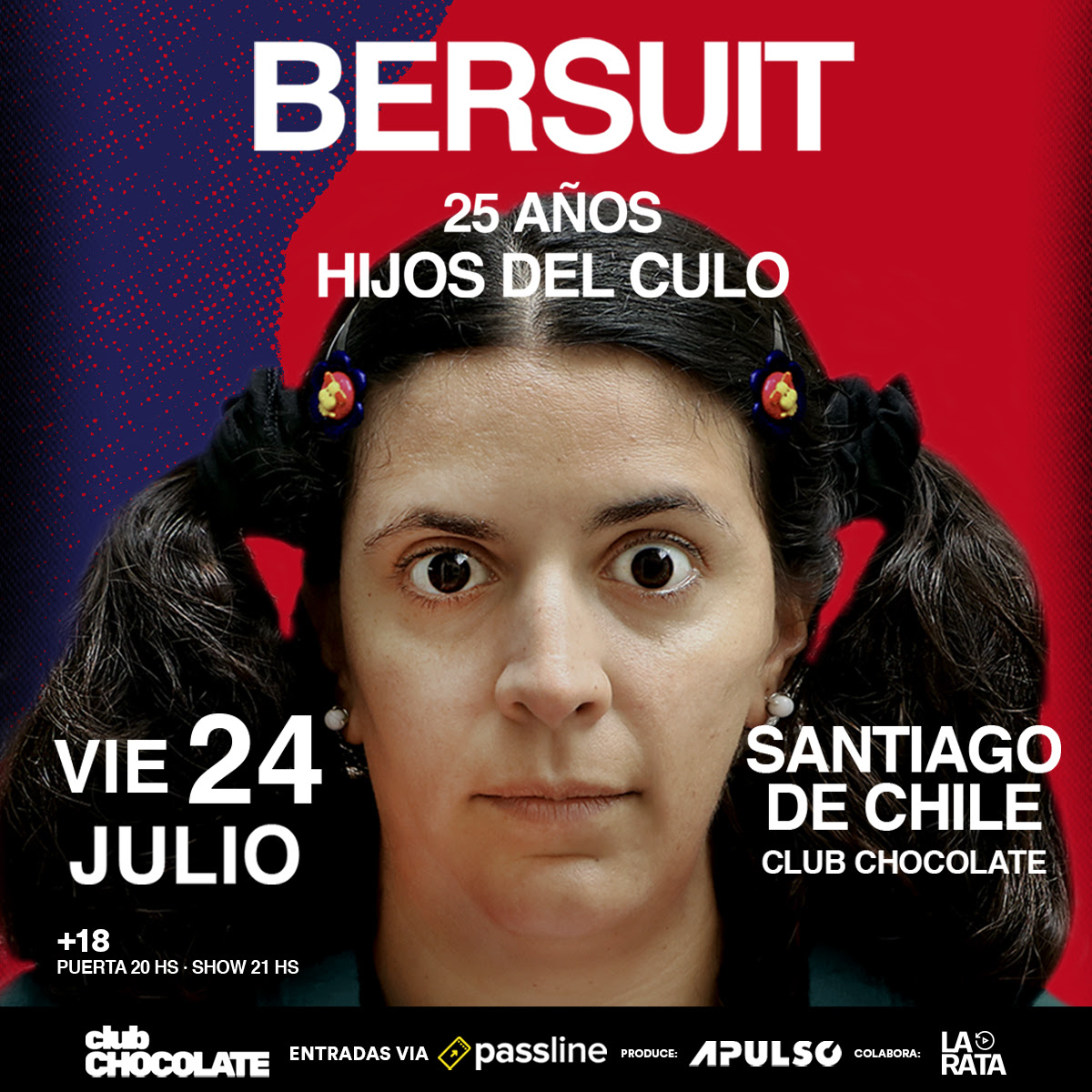 Bersuit regresa a Chile por los 25 años de ''Hijos del Culo''